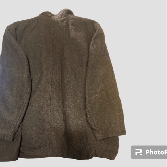 Britches, Men's 4XL Wool Coat, Grey - Picture 3 of 3